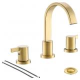 $66 Widespread 2-handle Bathroom Faucet with Drain
