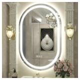 $110 Aevar UL Certified LED Anti-Fog Tempered Glas