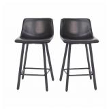 Flash Furniture Set of 2 Commercial Armless Metal