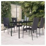 $347 5 Piece Patio Dining Set Outdoor Dining Set O