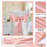 LOUNSWEER 30PCS FOLDING CHAIR COVER SET WITH 15 ST