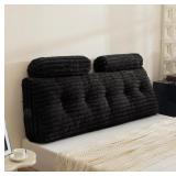 HIGOGOGO TRIANGULAR HEADBOARD WEDGE PILLOW WITH 2