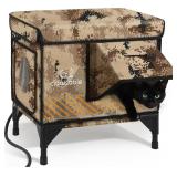 STURDY OUTDOOR HEATED CAT HOUSE FOR WINTER, INSULA