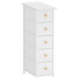 GIFTGO NARROW DRESSER CABINET VERTICAL SLIM DRESSE