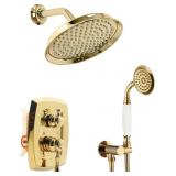 $230 ANTIQUE SHOWER FAUCET SETS COMPLETE - 9 INCH