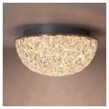 DAKASON LED CEILING LIGHT FIXTURE FLUSH MOUNT, CRY