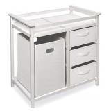 $110 BADGER BASKET MODERN BABY CHANGING TABLE - NU