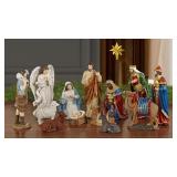 FOVTHS 15 PACK NATIVITY SETS FOR CHRISTMAS INDOOR