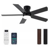 OURSTAR CEILING FANS WITH LIGHTS AND REMOTE CONTRO