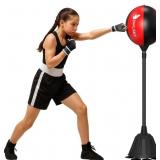 OWLSKY PUNCHING BAG WITH STAND, BOXING BAG FOR ADU