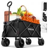 COLLAPSIBLE WAGON WITH BIG WHEELS, BEACH WAGONS CA