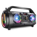 BLUETOOTH SPEAKER, 30W PORTABLE BLUETOOTH BOOMBOX