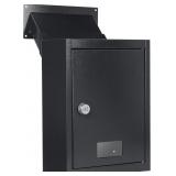 THROUGH THE WALL DROP BOX WITH COMBINATION LOCK, 1