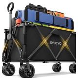 WAGON CARTS FOLDABLE 420LBS WEIGHT CAPACITY COLLAP