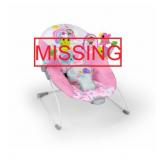 BRIGHT STARTS PINK PARADISE VIBRATING BOUNCER