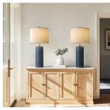 POKAT 27.5' TALL TABLE LAMPS FOR LIVING ROOM SET O