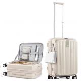$144 HANKE 20 INCH EXPANDABLE CARRY ON LUGGAGE AIR