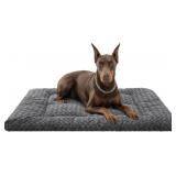 WASHABLE DOG BED MAT SOFT DOG CRATE PAD FLUFFY PET