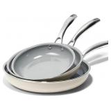 $120 KIKCOIN CERAMIC NONSTICK FRYING PAN SKILLETS