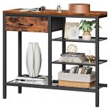 FURNULEM ENTRYWAY TABLE INDUSTRIAL 31.5' SOFA CONS