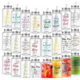 24 PCS CHRISTIAN GIFTS 17 OZ LARGE INSPIRATIONAL B