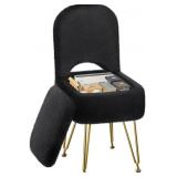GREENSTELL SMALL VANITY STOOL CHAIR WITH STORAGE A