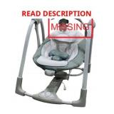 INGENUITY CONVERTME SWING-2-SEAT, NASH