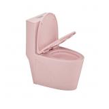 ELONGATED TOILET SEAT QUIET-CLOSE PLASTIC WITH SEA