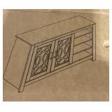 16 PAIR 2- DOOR SHOE CABINET WITH OPEN STORAGE