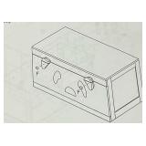 $150 WOOD TOY BOX, LARGE TOY CHEST STORAGE ORGANIZ