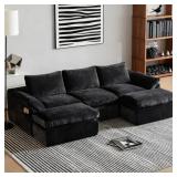 $410 108' CLOUD U-SHAPE SECTIONAL SOFA - DEEP SEAT