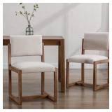 $204 MORAWA UPHOLSTERED FARMHOUSE DINING CHAIRS SO