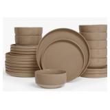 $120 FAMIWARE NEBULA SERIES 24 PIECE STONEWARE DIN