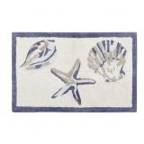 NANTUCKET 21 IN. X 34 IN. BLUE HIGH PILE TUFTED CO