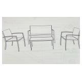 $420 DRESYN 4 - PERSON SEATING GROUP WITH CUSHIONS