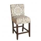 $135 SURI TAN, YELLOW, AND CREAM DAMASK UPHOLSTERY