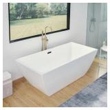 66.9' X 33' FREESTANDING SOAKING BATHTUB