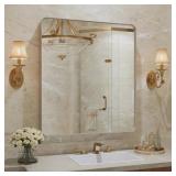PREMIUM ALUMINUM FRAMED RECTANGULAR BATHROOM VANIT