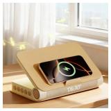 SUNRISE ALARM CLOCK WITH WIRELESS CHARGING, BLUETO