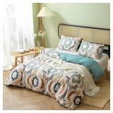 GEOMETRIC SHAPES DUVET COVER SET