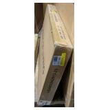 TWIN DUMPHY UPHOLSTERED PLATFORM BED WITH ADJUSTAB