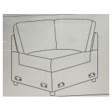 LG 7747 CORNER BLACK