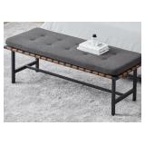 $133 HAUSEFAME END BED BENCH GY.