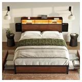 ANTIOCH BED FRAME WITH 2 UNDERBED DRAWERS & 2 BEDS