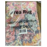 LUXURIOUS COMFORT WASHABLE AREA RUG