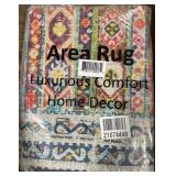 LUXURIOUS COMFORT WASHABLE AREA RUG