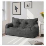 $134 COLMAN 59' WIDE BEAN BAG CHAIR,CORDUROY LAZY