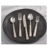 DARBY HOME CO GARAN STAINLESS STEEL FLATWARE SET