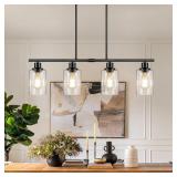 DINING ROOM LIGHT FIXTURE OVER TABLE, 4-LIGHT KITC