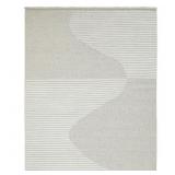 $1155 ALAR RECTANGLE GEOMETRIC FLATWEAVE WOOL/COTT